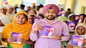 आप के चार साल, भगवंत मान दे नाल’ अभियान: मंत्रियों और विधायकों ने Punjab के घर-घर तक पहुंचाया भगवंत मान सरकार का काम