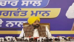 पंजाब CM भगवंत मान थोड़ी देर में करेंगे प्रेस कॉन्फ्रेंस:कृषि और सिंचाई मंत्री भी मौजूद रहेंगे, दो दिन में दूसरी प्रेसवार्ता