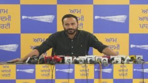 आप’ नेताओं के घर पर ED-CBI  की रेड करवाकर अमित शाह पार्टी तोड़ने की कर रहे कोशिश: मीत हेयर