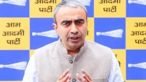 भाजपा के चुनाव आयोग ने फर्जीवाड़ा कर राघव चड्ढा को बैकडोर से बना दिया दिल्ली का वोटर- अनुराग ढांडा